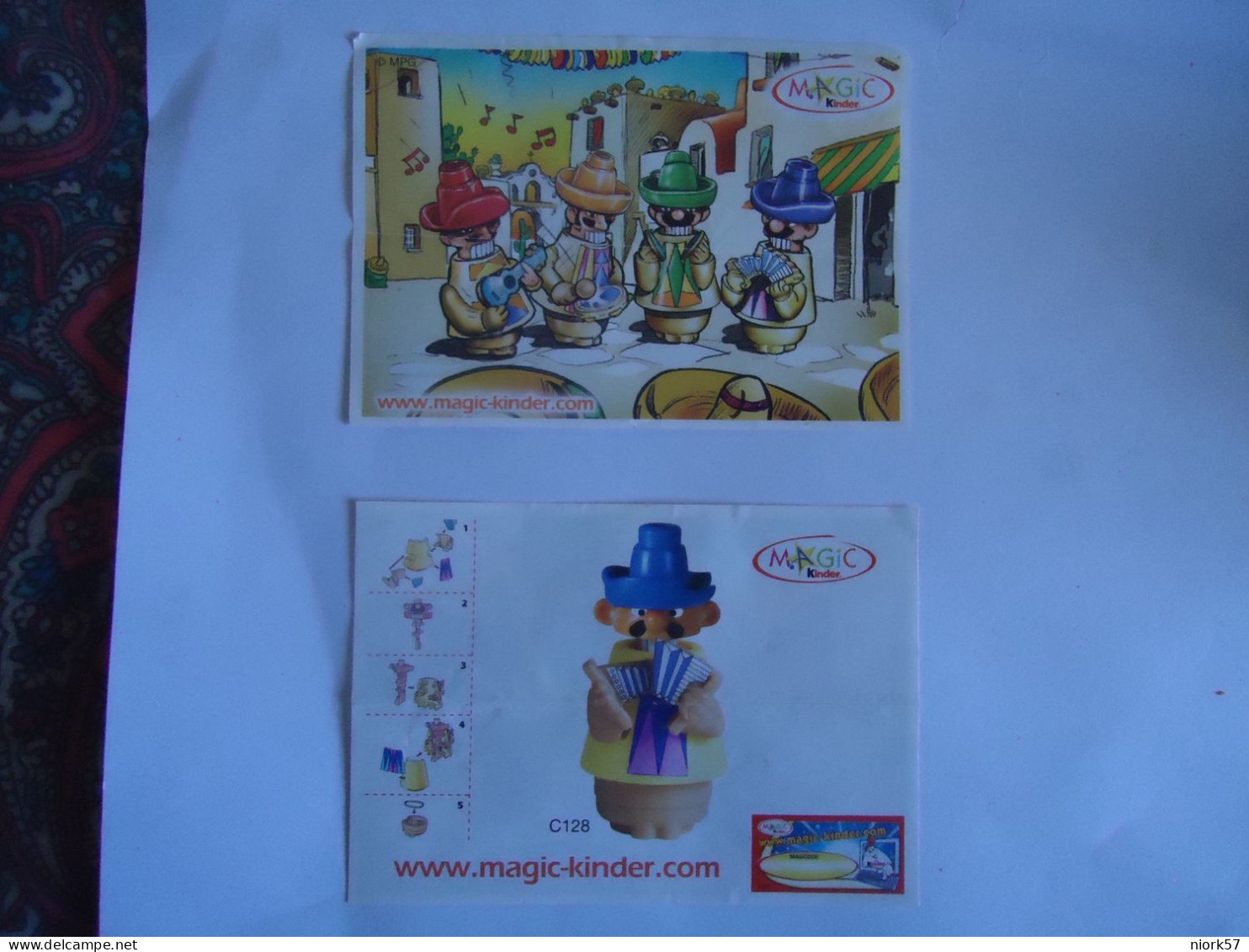 GREECE KINDER ONLY PAPERS INSTRUCTIONS CONTENT - Altri & Non Classificati