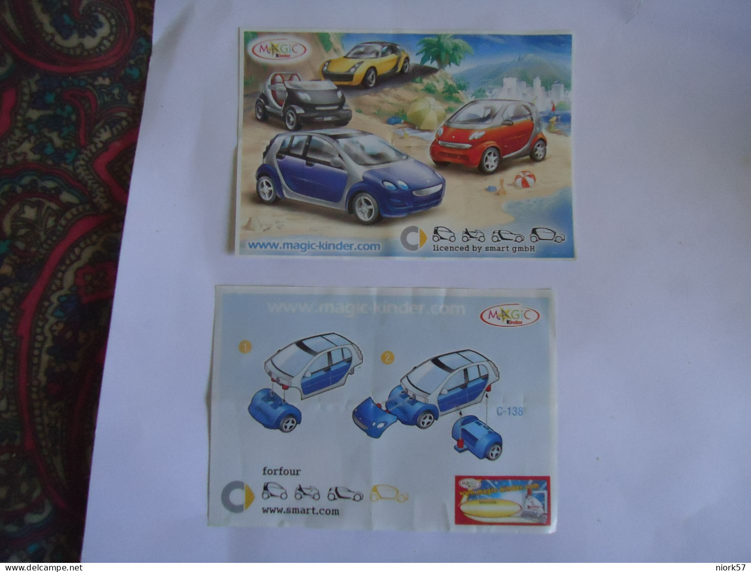 GREECE KINDER ONLY PAPERS INSTRUCTIONS CONTENT - Altri & Non Classificati