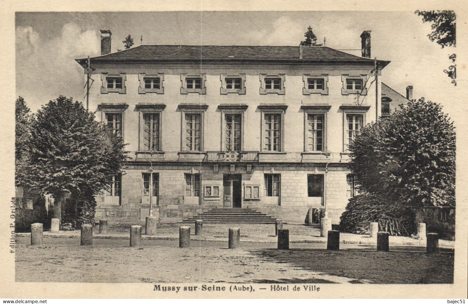 Mussy Sur Seine - Hôtel De Ville - Mussy-sur-Seine