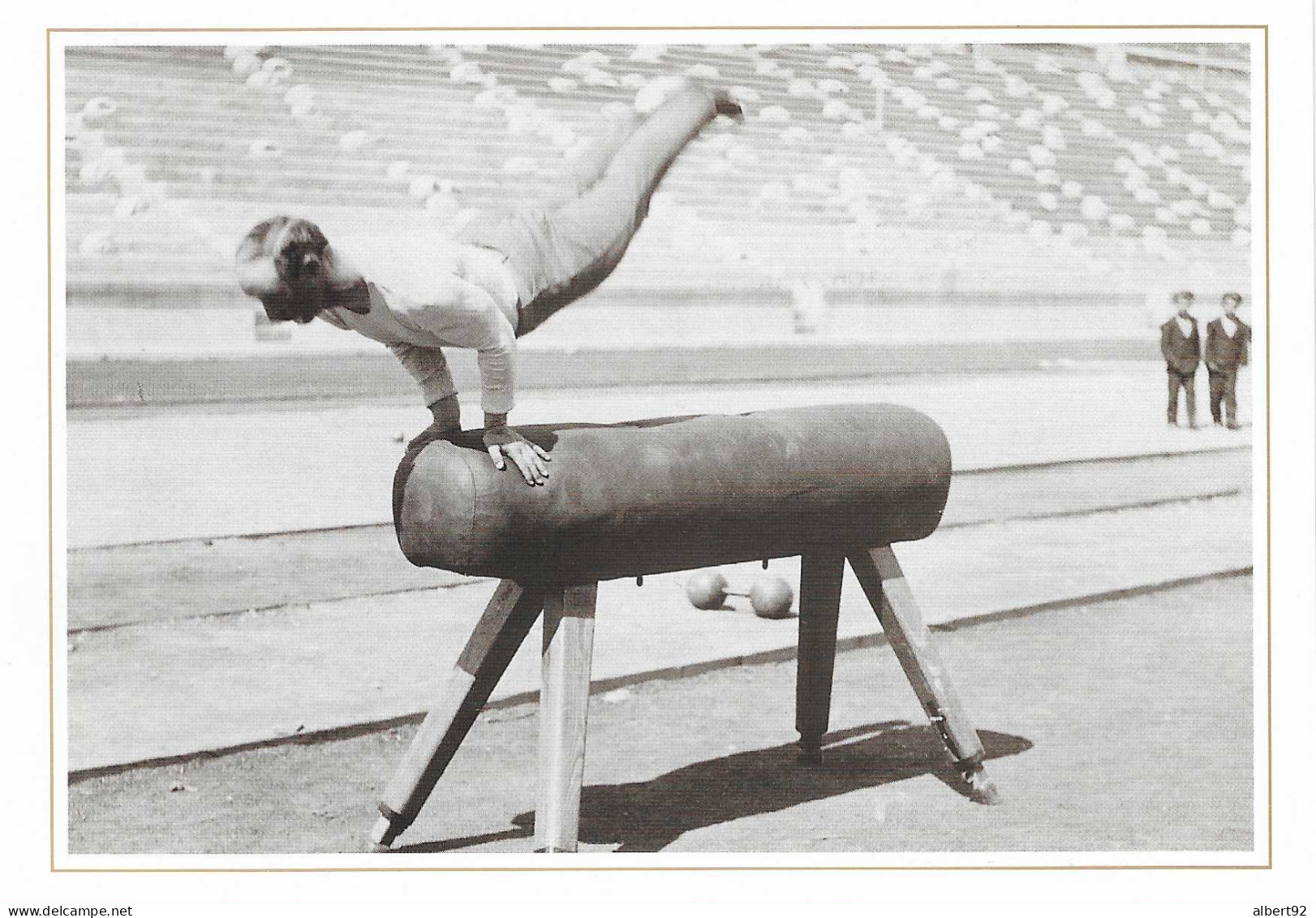 2004 EMA Hommage à Carl SCHUMANN Médaillé Or Aux Jeux Olympiques D'Athènes 1896 En Gymnastique (cheval D'arçon) - Zomer 1896: Athene