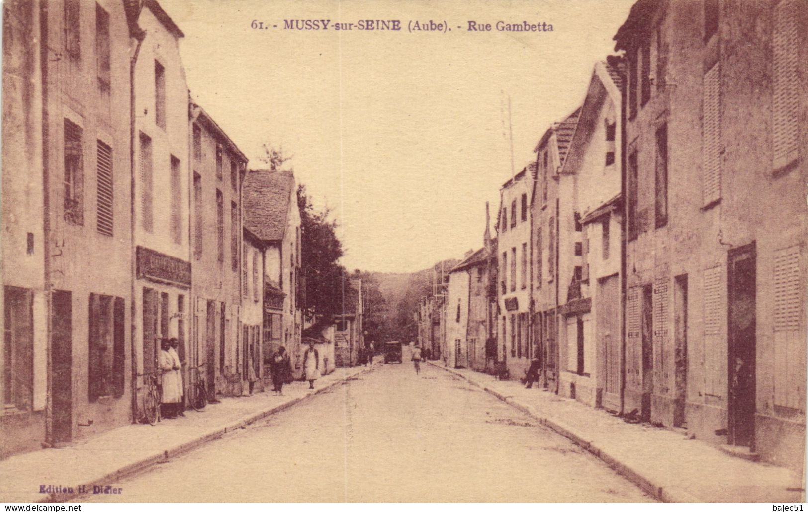 Mussy Sur Seine - Rue Gambetta - Mussy-sur-Seine