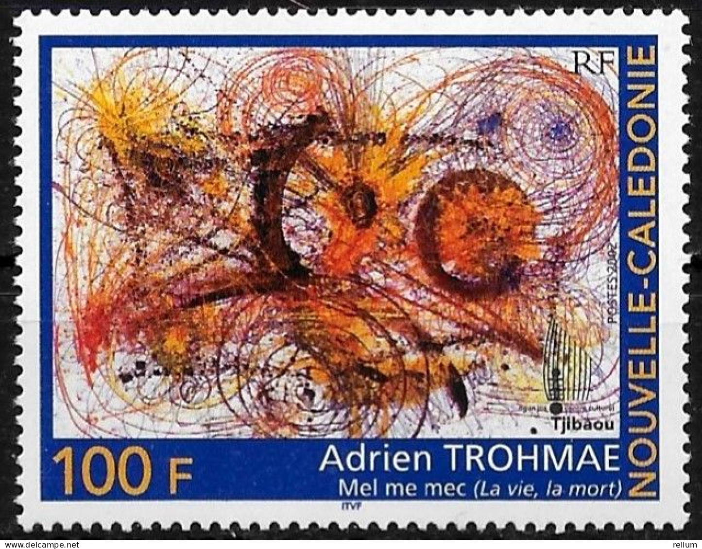 Nouvelle Calédonie 2002 - Yvert Et Tellier Nr. 881 - Michel Nr. 1284 ** - Unused Stamps