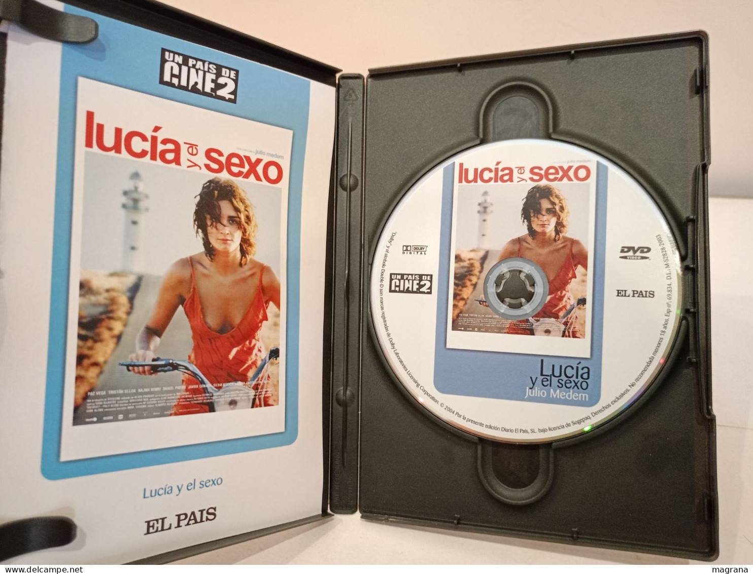 Película Dvd. Lucía Y El Sexo. De Julio Medem. Un País De Cine2. Paz Vega. 2001. - Clásicos