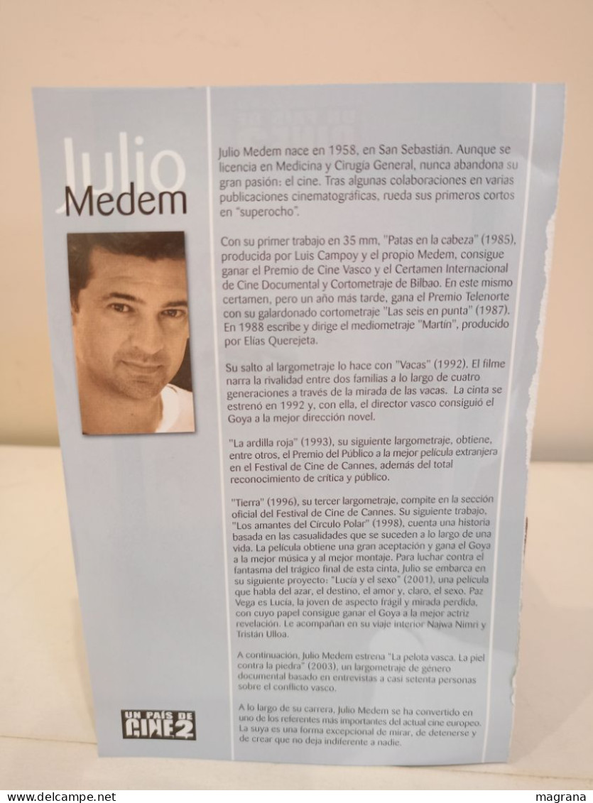 Película Dvd. Lucía Y El Sexo. De Julio Medem. Un País De Cine2. Paz Vega. 2001. - Classici