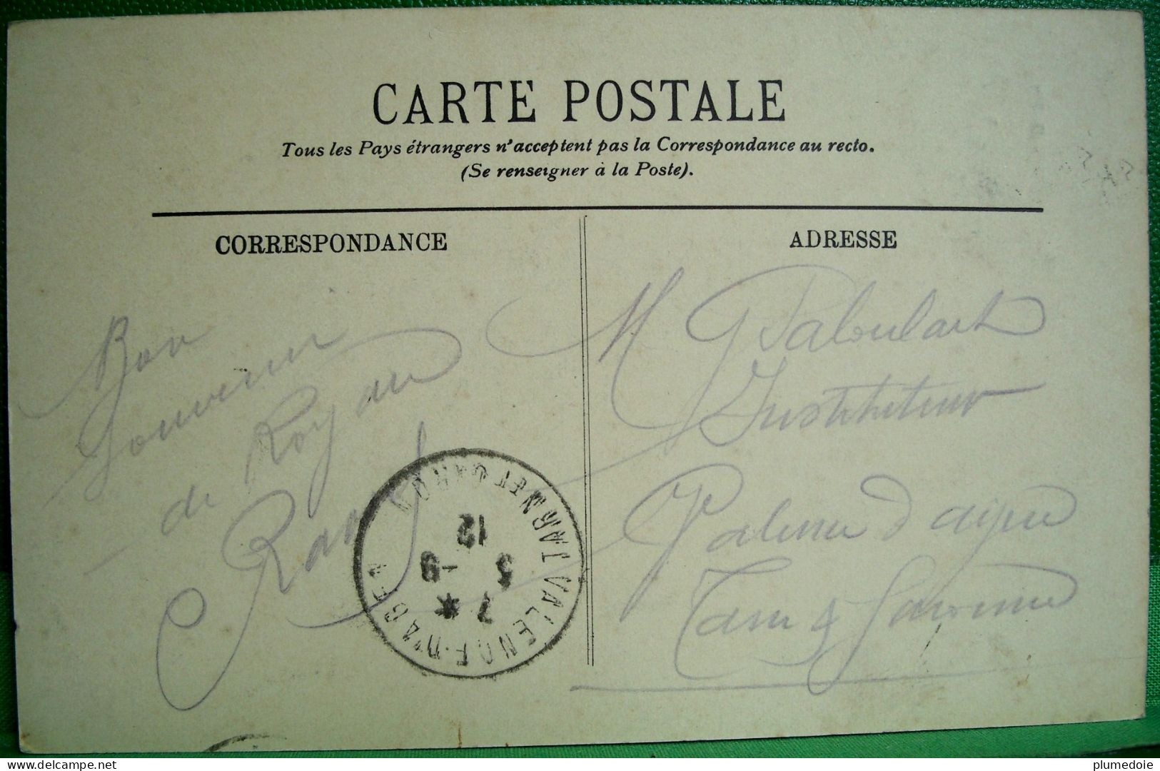 CPA 17 AU LARGE DE ROYAN . Animée , LE PHARE DE CORDOUAN . 1912 . EDITEUR LL . BEAU PLAN - Leuchttürme