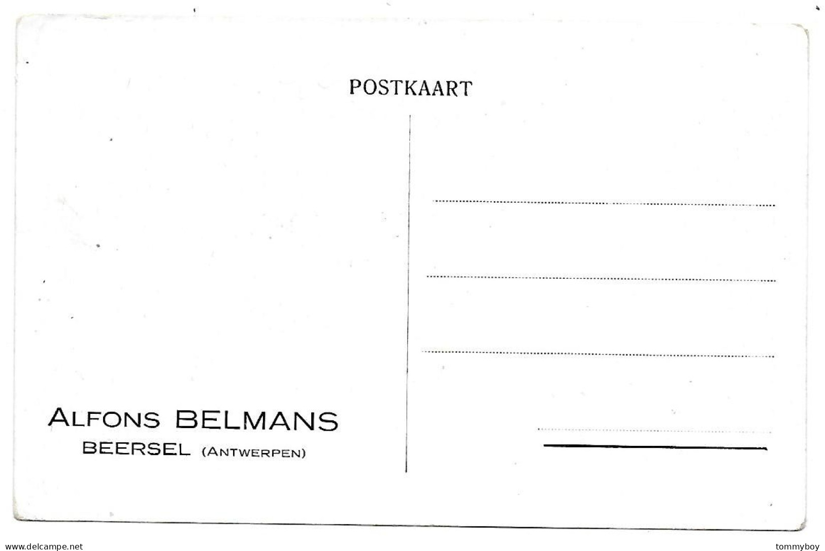 CPA Beersel (Antwerpen), Alfons Belmans, De Behendige Goochelaar - Putte