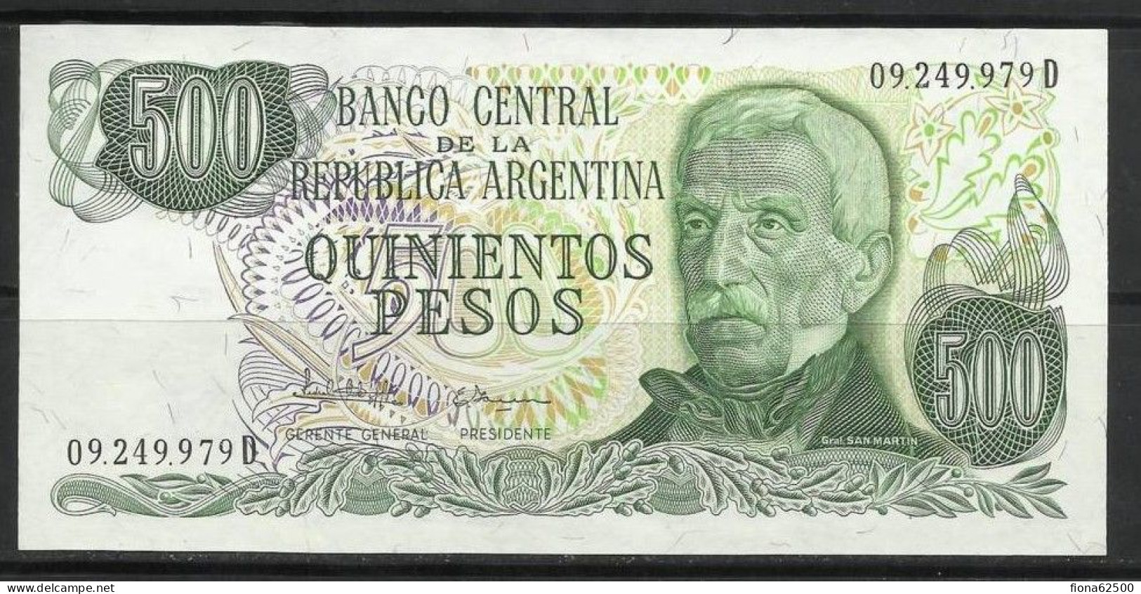 ARGENTINE . BILLETS DE 500 PESOS . - Argentina