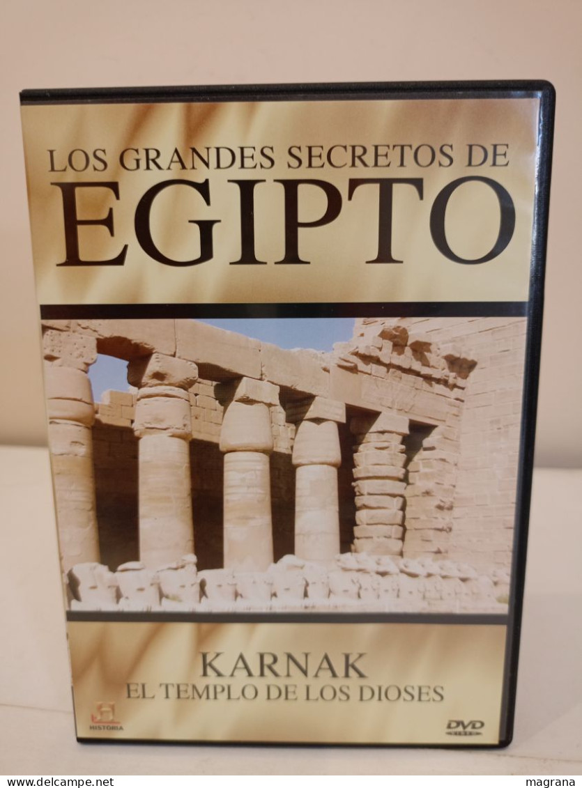 Película Dvd. Los Grandes Secretos De Egipto. Karnak. El Templo De Los Dioses. Historia. 1997. - Histoire