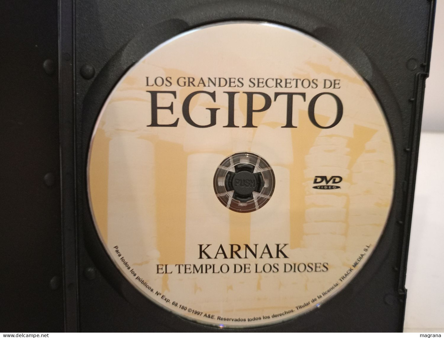 Película Dvd. Los Grandes Secretos De Egipto. Karnak. El Templo De Los Dioses. Historia. 1997. - History