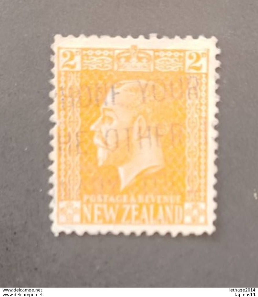 NEW ZELANDA 1915 GEORGE VI CAT GIBBONS N 481 - Gebraucht