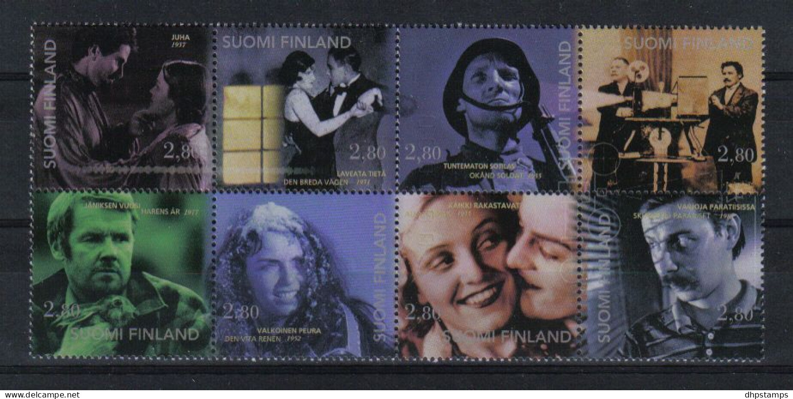 Finland  1996 Film Strip Y.T. 1304/1311 ** - Unused Stamps
