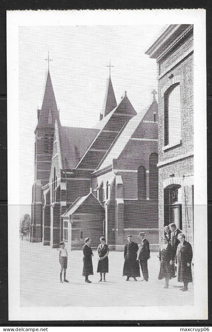 Quaregnon: Lourdes: L'Eglise, Vue Latérale. - Quaregnon