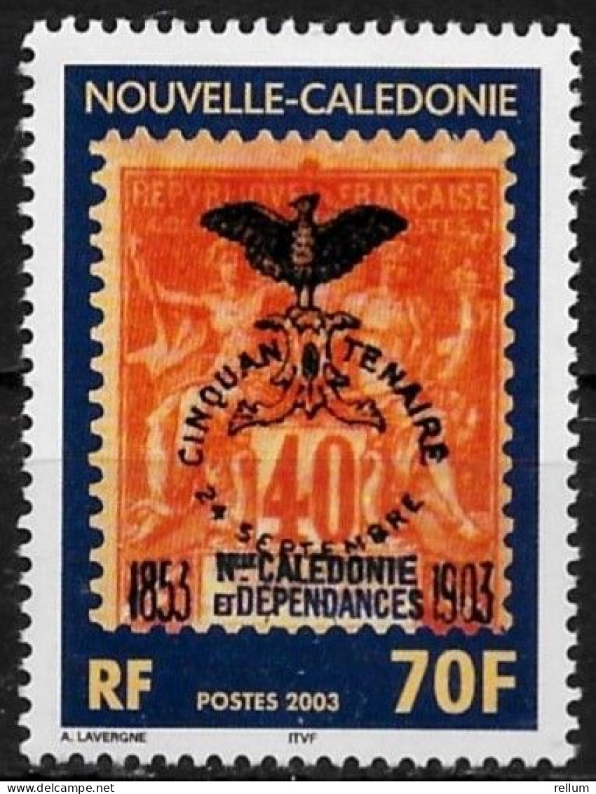 Nouvelle Calédonie 2003 - Yvert Et Tellier Nr. 889 - Michel Nr. 1291 ** - Neufs