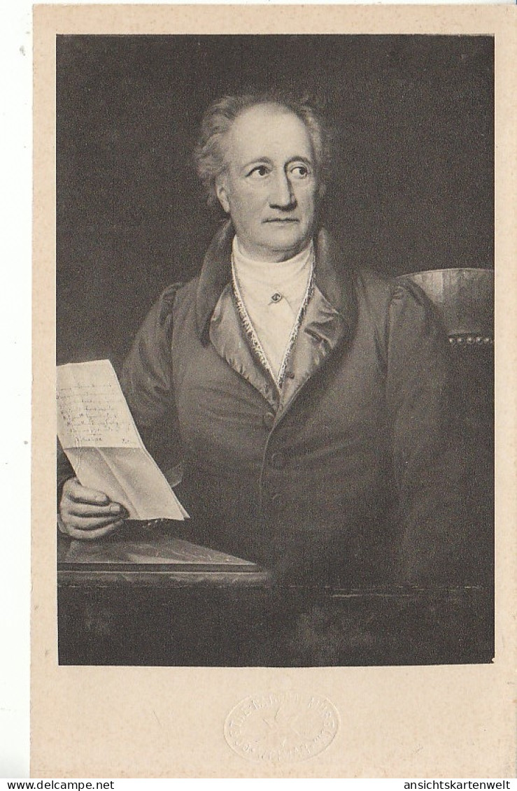 J.STIELER Wolfgang Von Goethe, Portrait Ngl #C9537 - Sonstige & Ohne Zuordnung
