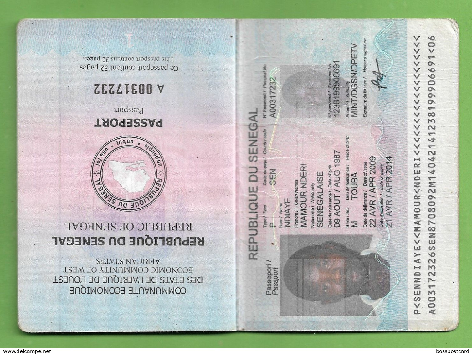 Senegal - Biometric Passport - Unclassified