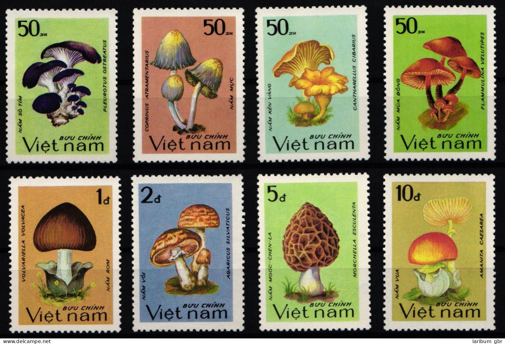 Vietnam 1371-1378 Postfrisch Pilze #KC456 - Vietnam