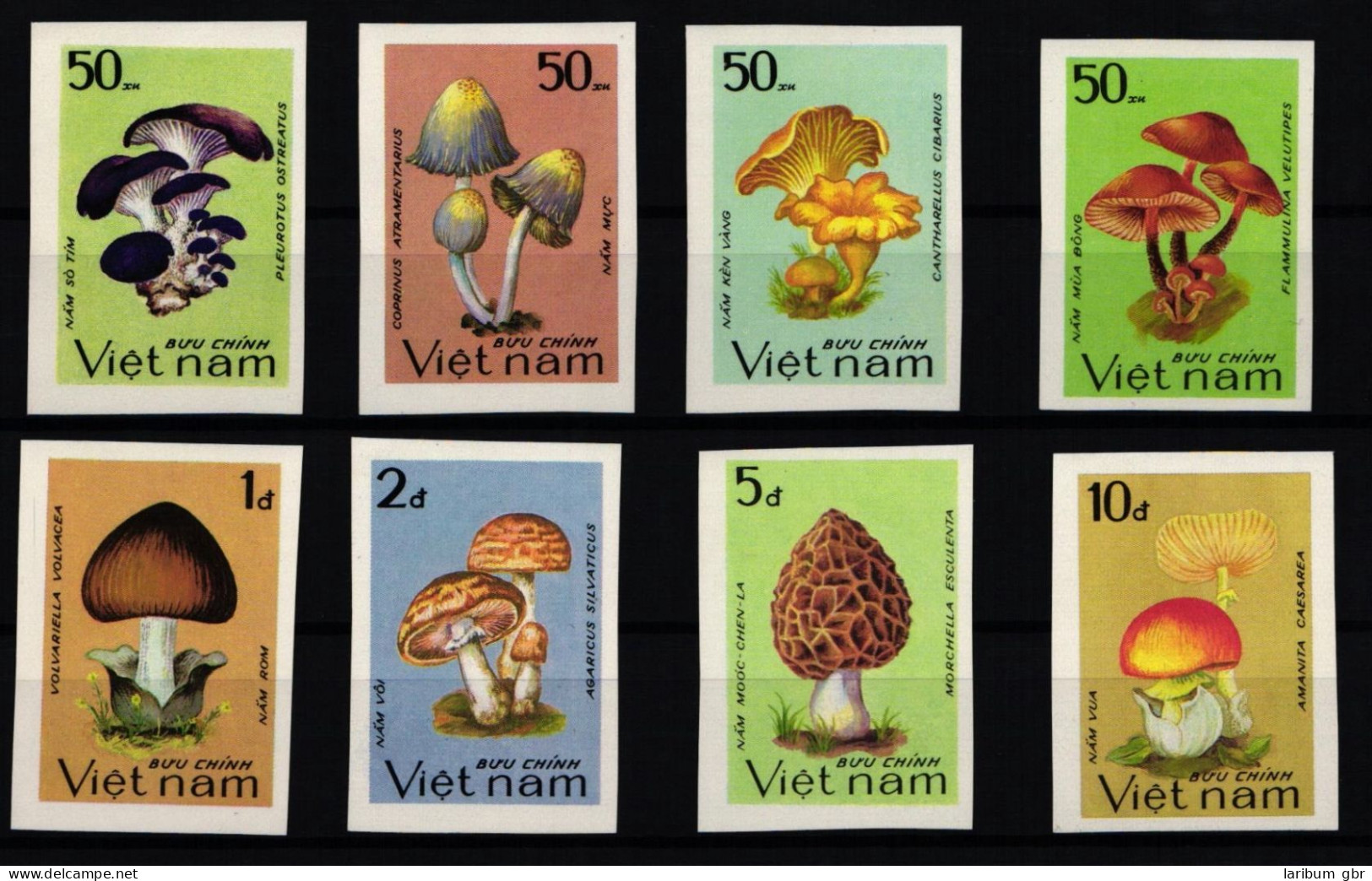 Vietnam 1371-1378 B Postfrisch Pilze #KC457 - Vietnam