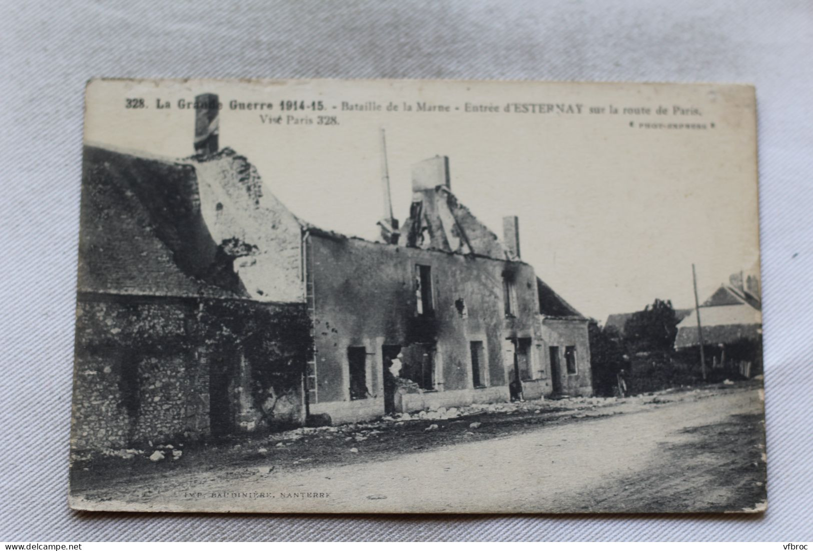 N236, Entrée D'Esternay Sur La Route De Paris, Marne 51 - Esternay