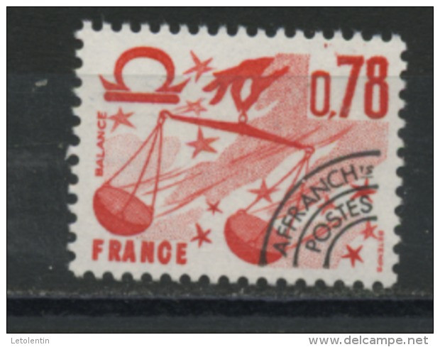 FRANCE -  PRÉOBLITÉRÉ ZODIAQUE - N° Yvert  155  ** - 1964-1988