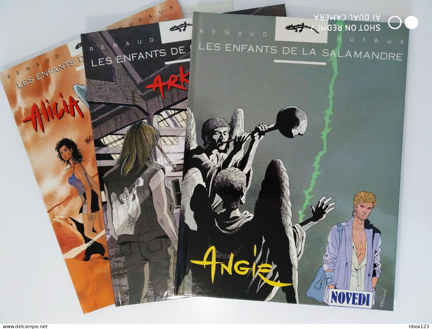 LES ENFANTS DE LA SALAMANDRE Lot T1-T2-T3  E.O. Neufs. - Editions Originales (langue Française)