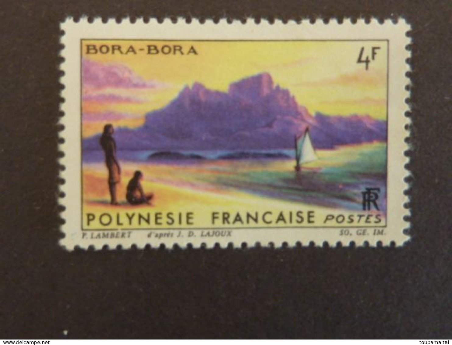 POLYNESIE FRANCAISE, Année 1964, YT N° 31 MNH** BoraBora - Unused Stamps