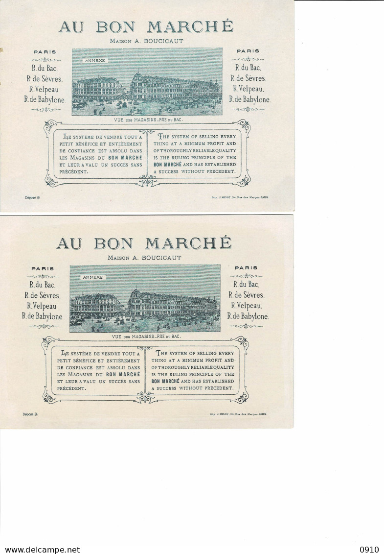 AU BON MARCHE-CONTES DE PERAULT-MINOT MI-72-VOLLEDIGE SET 6/6-DIM116/159 - Au Bon Marché