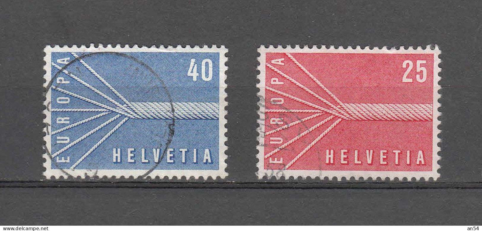 1957  N° 332 - 333    OBLITERES       CATALOGUE SBK - Usati