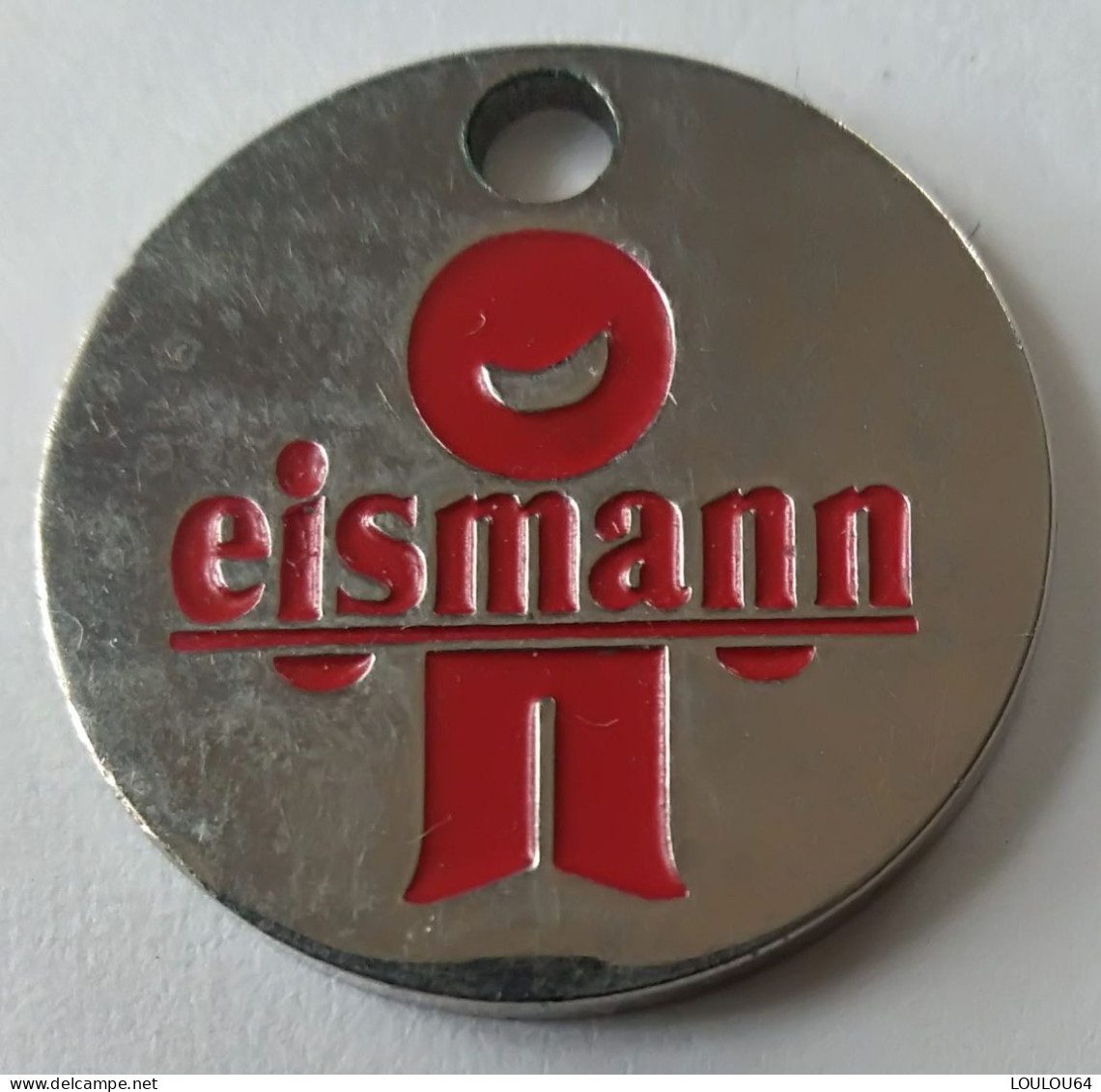 Jeton De Caddie - EISMANN - En Métal - (1) - - Trolley Token/Shopping Trolley Chip