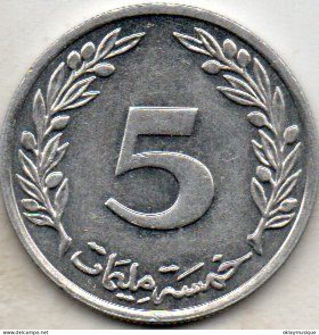 5 Millimes 1960 - Tunisie