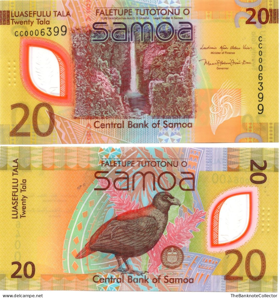 Samoa 20 Tala ND 2024 P-49 UNC Prefix CC - Samoa