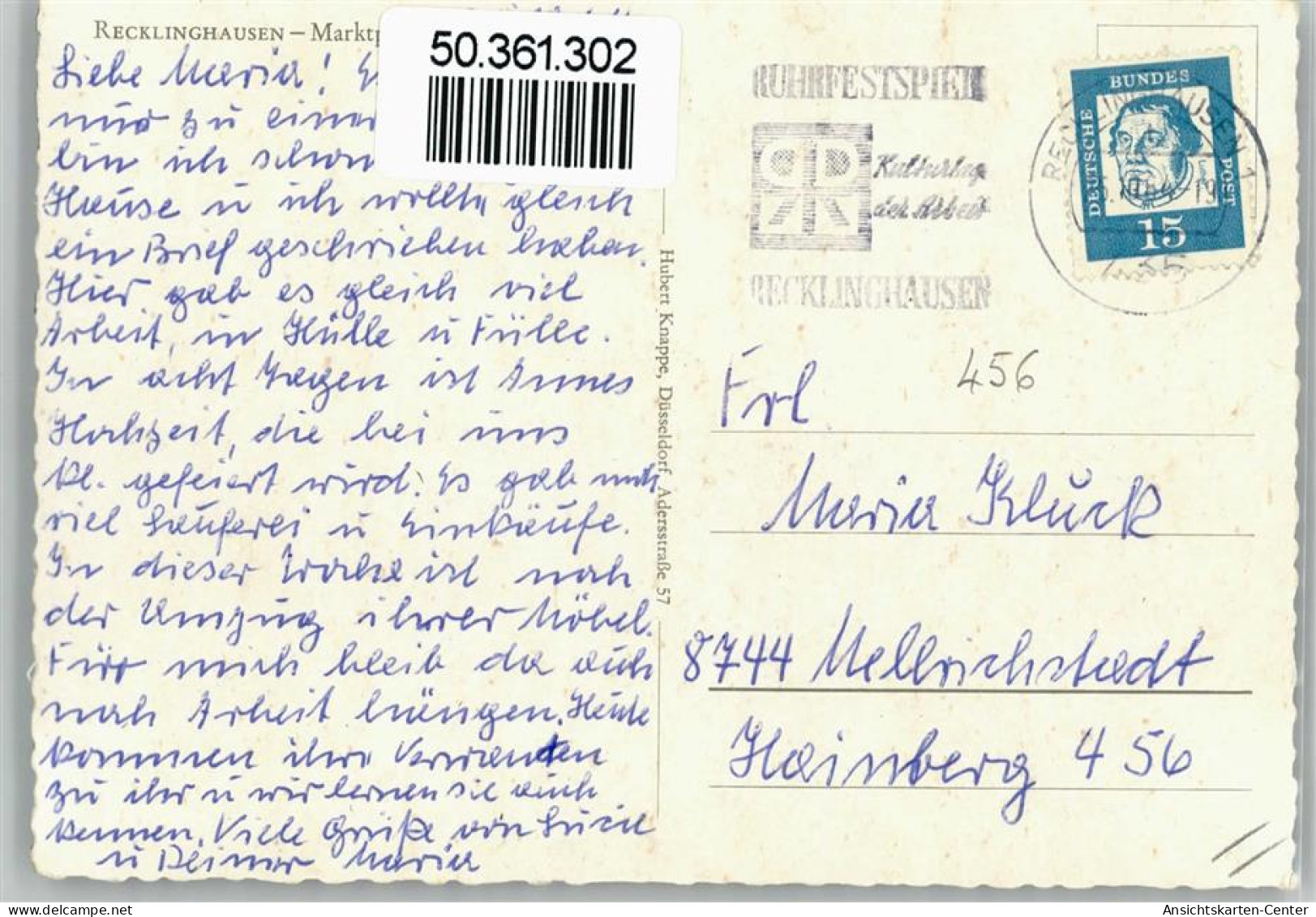 50361302 - Recklinghausen , Westf - Recklinghausen