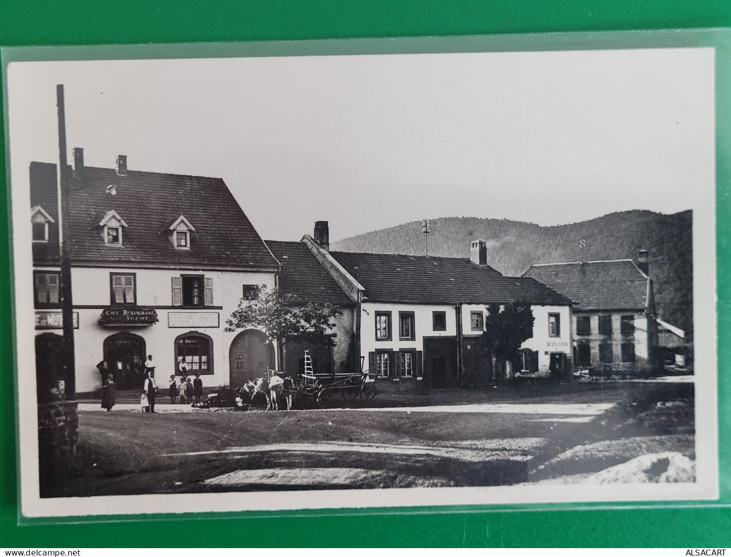 Saales , Café Restaurant , Publicité Bière De Mutzig - Autres & Non Classés