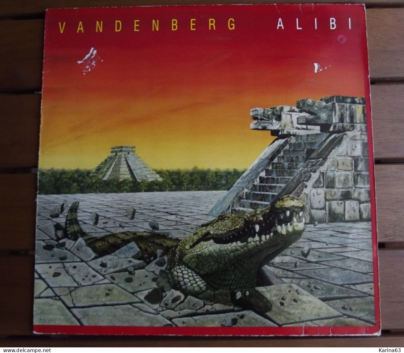 Lot 4 albums : Vandenberg(LP) - Big Country (LP) - America (LP)- Kashmir (LP)