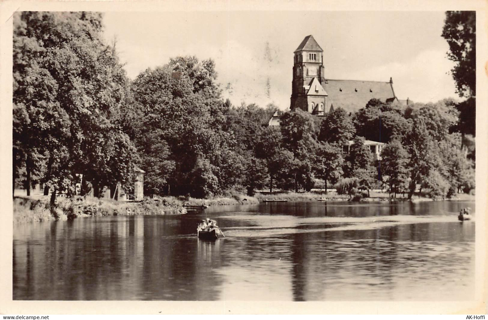 Karl-Marx-Stadt Schlossteich Mit Schlosskirche Chemnitz - Chemnitz (Karl-Marx-Stadt 1953-1990)