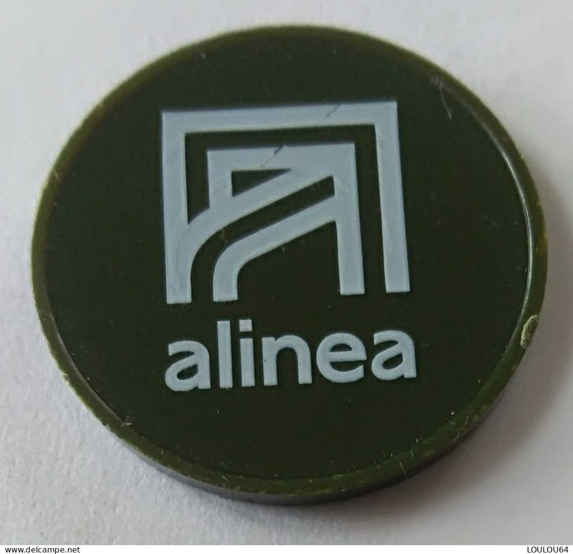 Jeton De Caddie - ALINEA - En Plastique - - Trolley Token/Shopping Trolley Chip