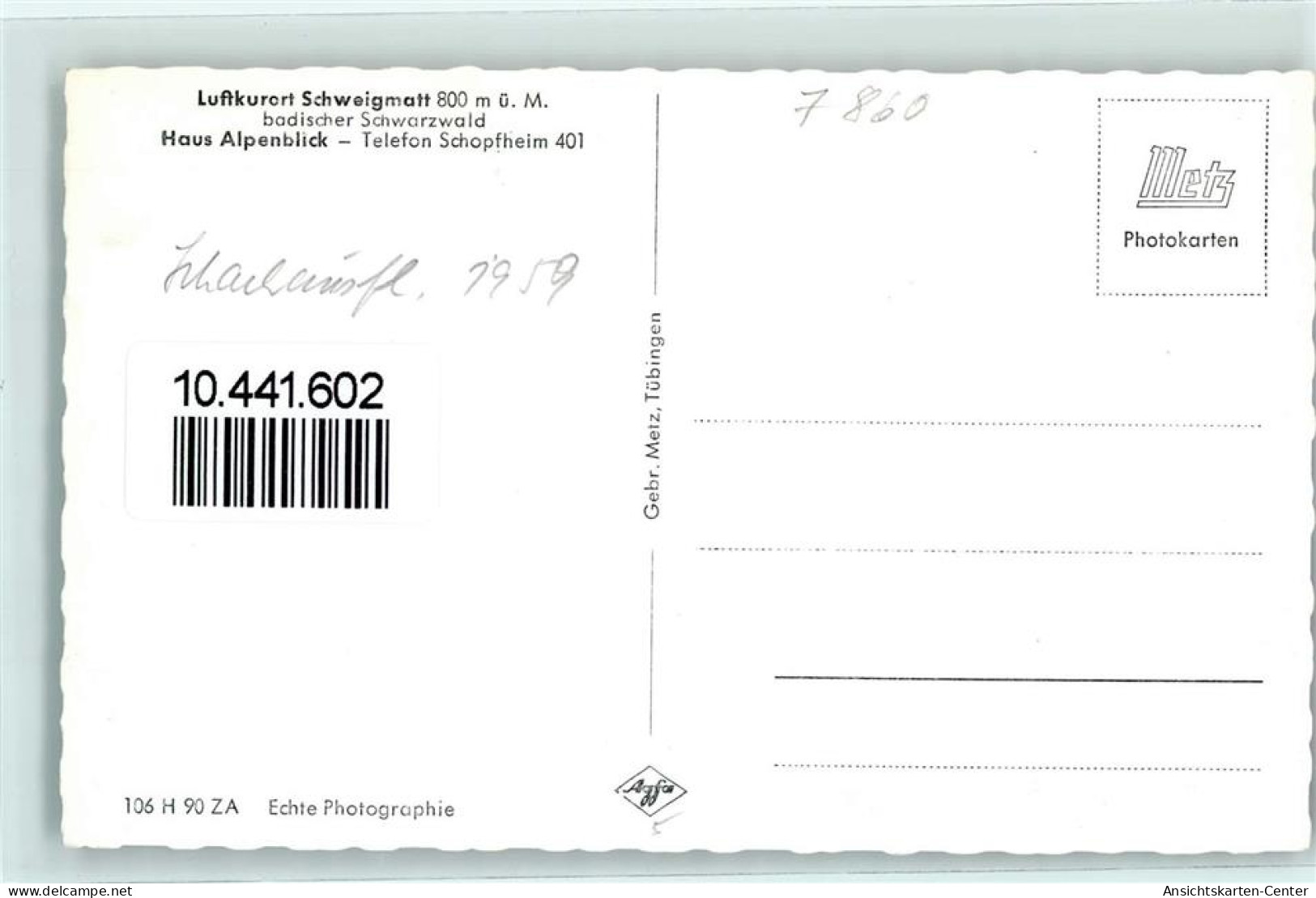 10441602 - Schweigmatt - Schopfheim