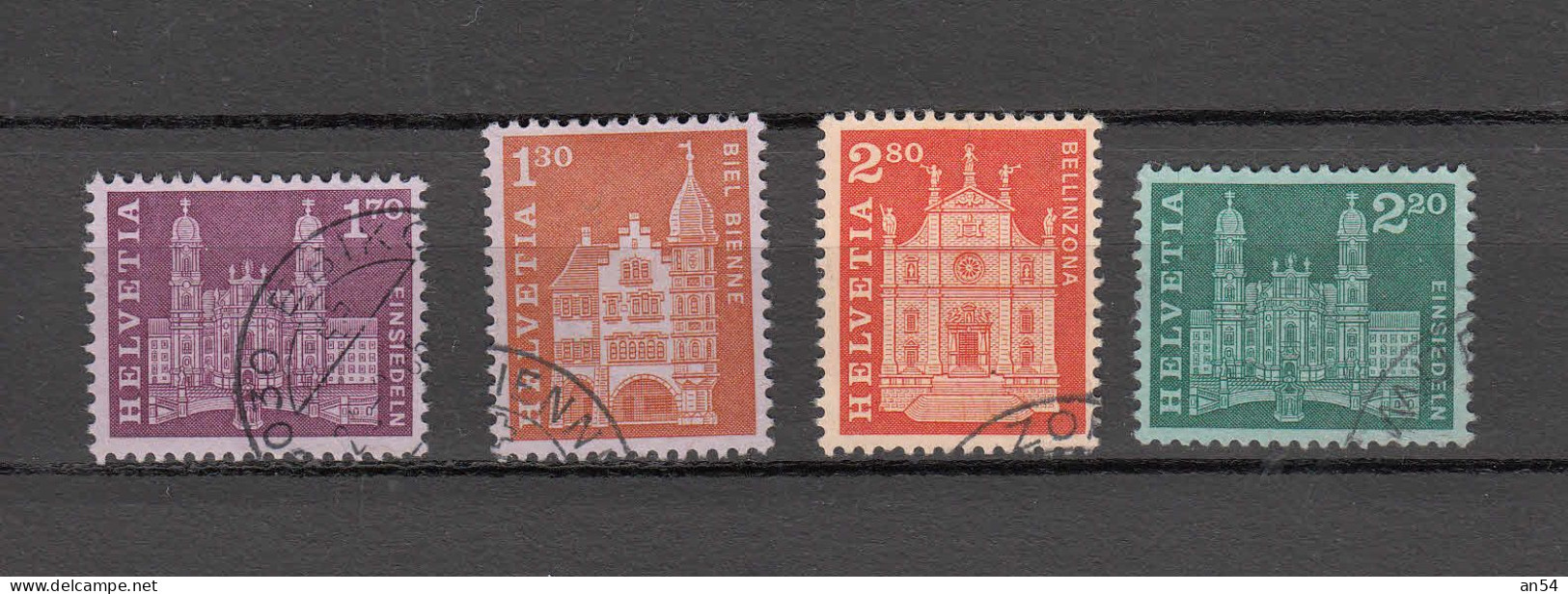 1963  N° 391 à 394    OBLITERES       CATALOGUE SBK - Used Stamps