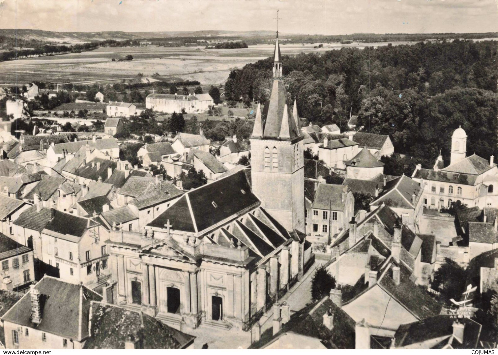 52 - CHATEAUVILLAIN _S27745_ L'Eglise Et L'Hospice - LAPIE - CPSM 15x10 Cm - Chateauvillain