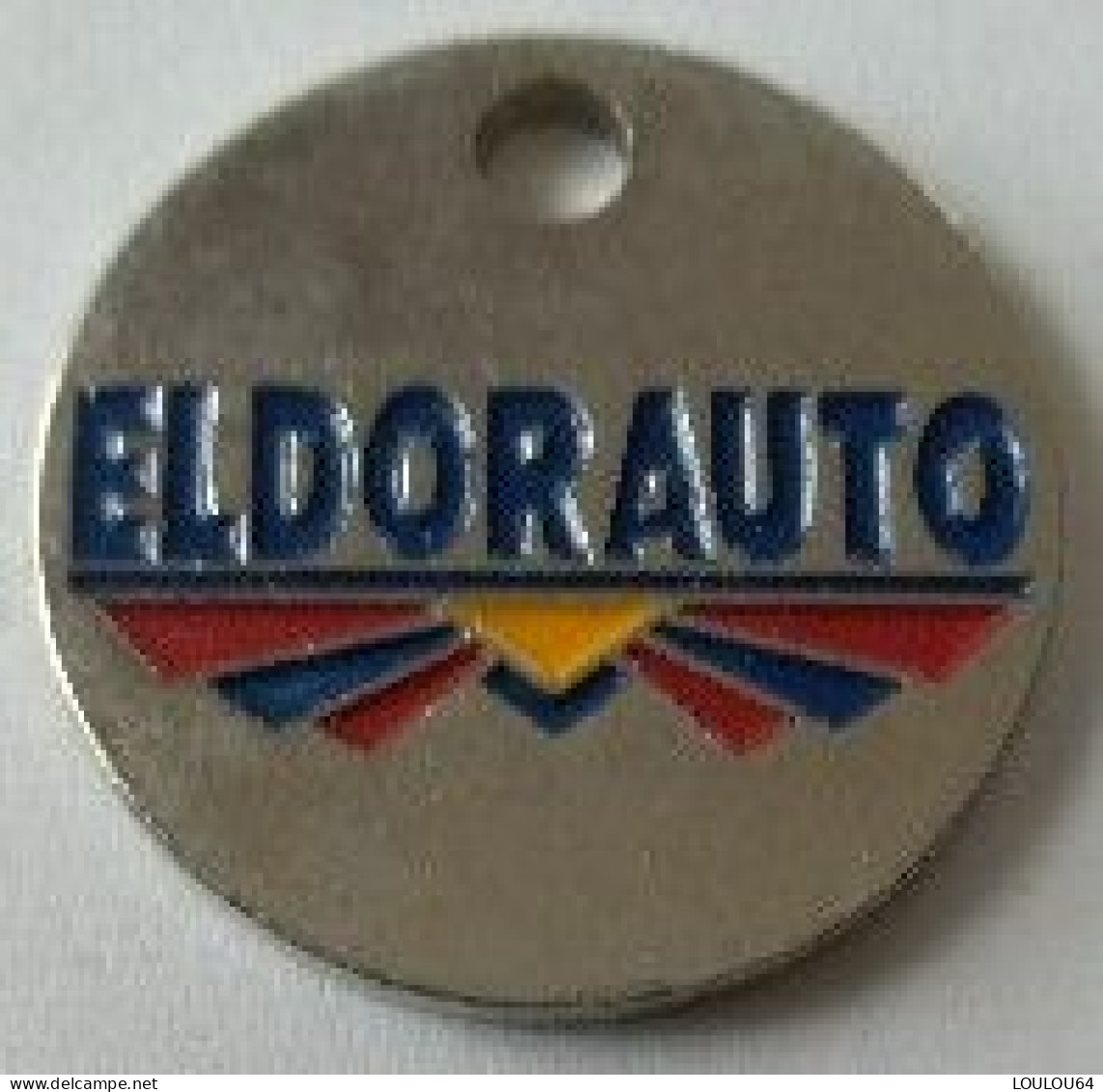 Jeton De Caddie - Automobiles  ELDORAUTO - BONNEUIL, COIGNIERES - En Métal - - Trolley Token/Shopping Trolley Chip