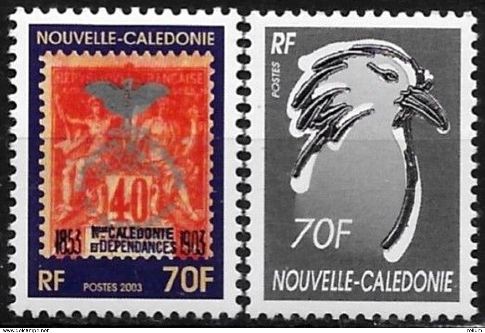 Nouvelle Calédonie 2003 - Yvert Et Tellier Nr. 903/904 - Michel Nr. 1305/1306 ** - Ungebraucht