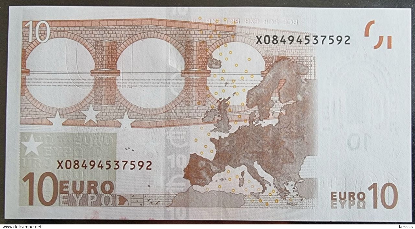 1 X 10€ Euro Duisenberg R007B5 X08494537592 - UNC - 10 Euro