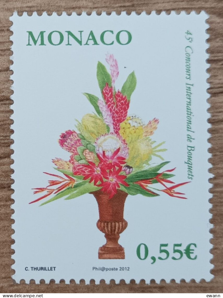 Monaco - YT N°2811 - 45e Concours International De Bouquets - 2012 - Neuf - Ungebraucht