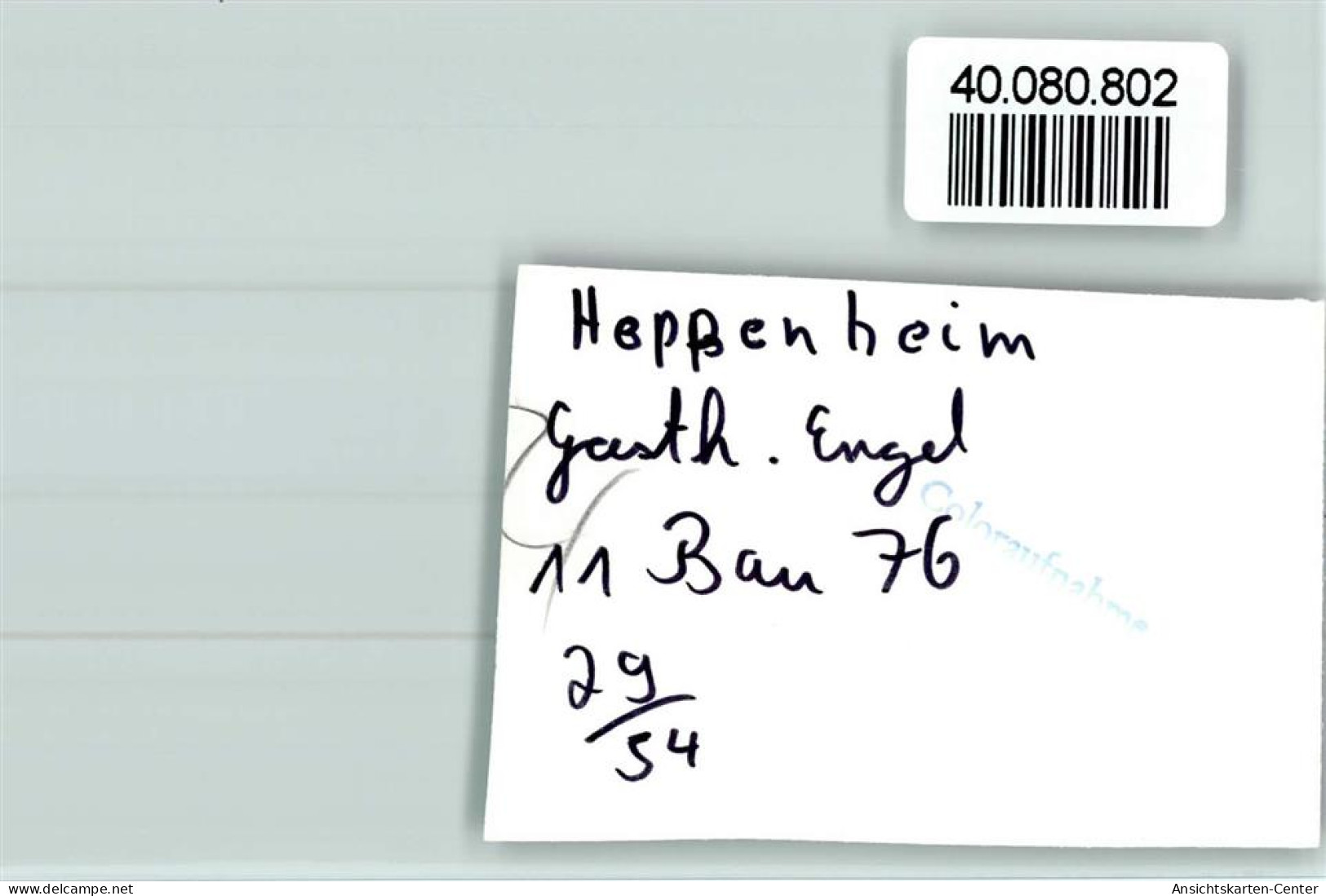 40080802 - Heppenheim (Bergstrasse) - Heppenheim