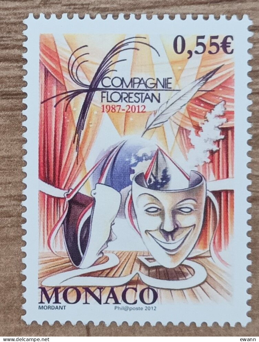 Monaco - YT N°2820 - 25e Anniversaire De La Compagnie Florestan - 2012 - Neuf - Unused Stamps