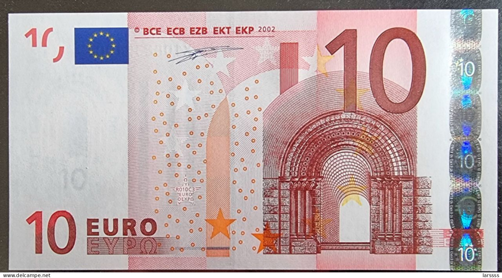 1 X 10€ Euro Duisenberg R010C3 X10823510063 - UNC - 10 Euro