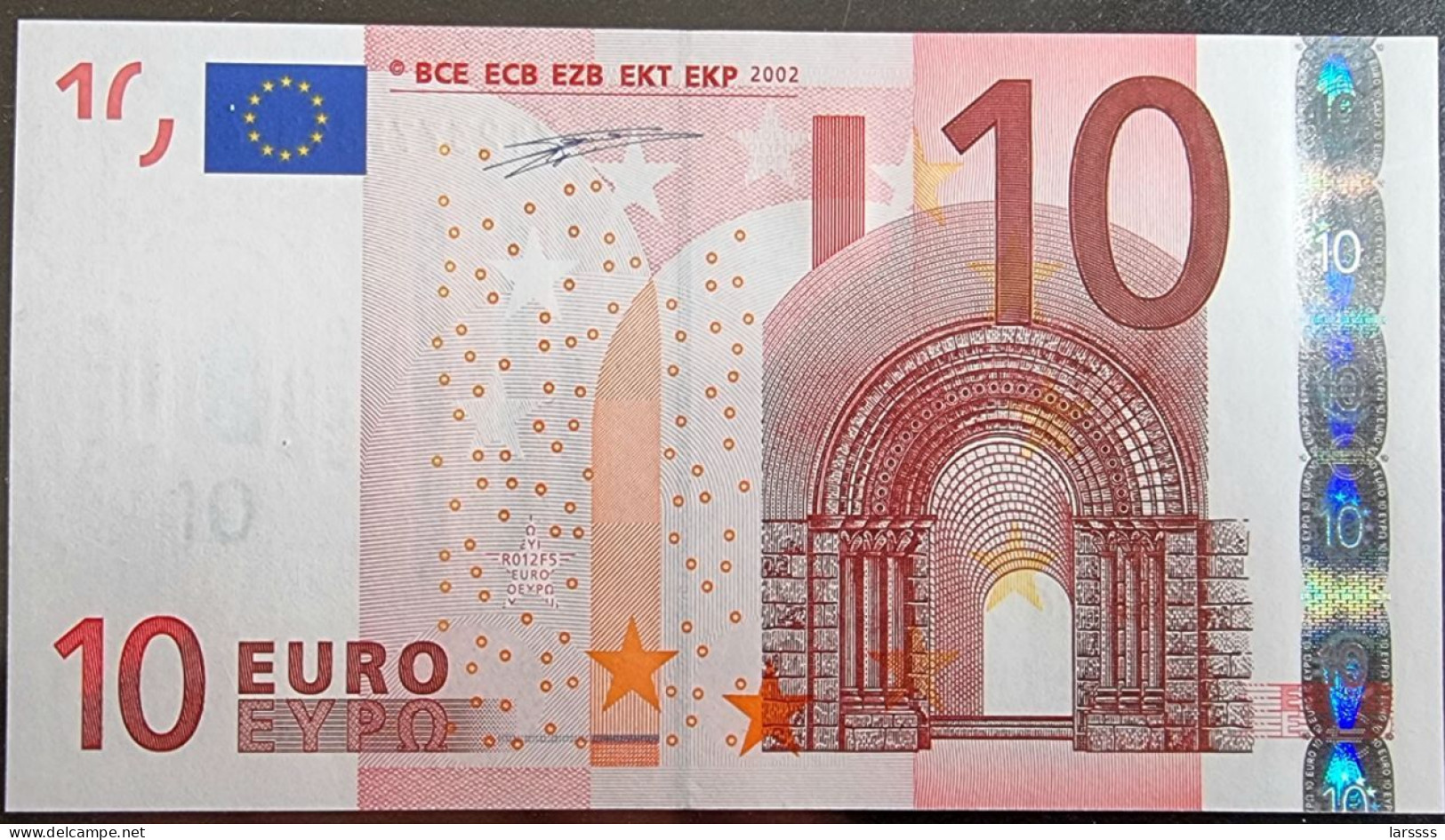 1 X 10€ Euro Duisenberg R012F5 X12377261324 - UNC - 10 Euro