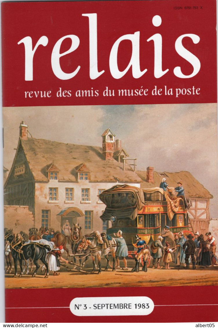 Relais N° 3 Sept 1983 Revue Des Amis Du Musée De  La Poste - Avec Sommaire - .Hélicoptères - Pays Bas....... - Filatelia E Historia De Correos