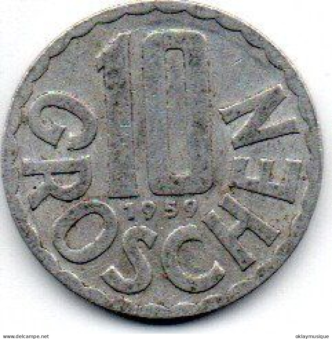 10 Groschen 1959 - Austria