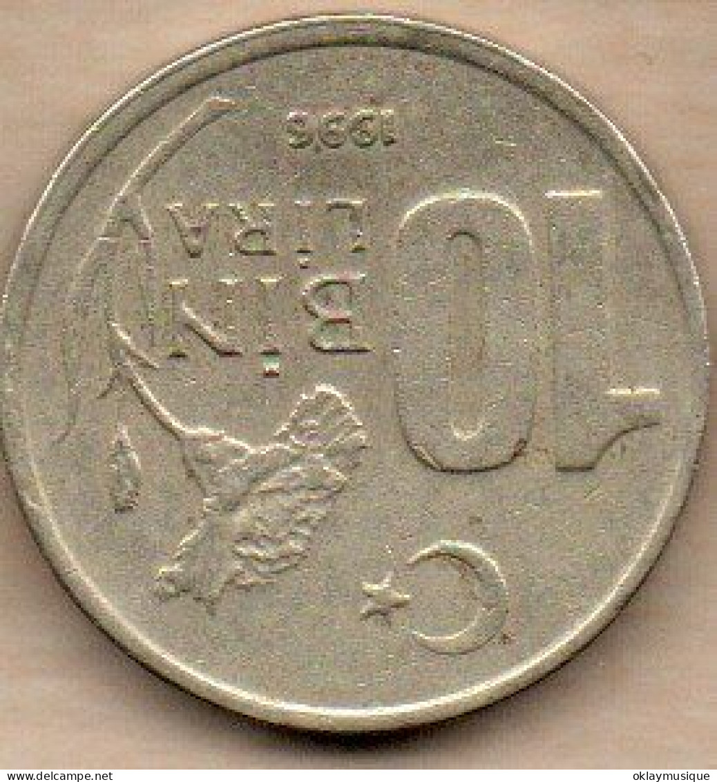 10 Lira 1996 - Turquia