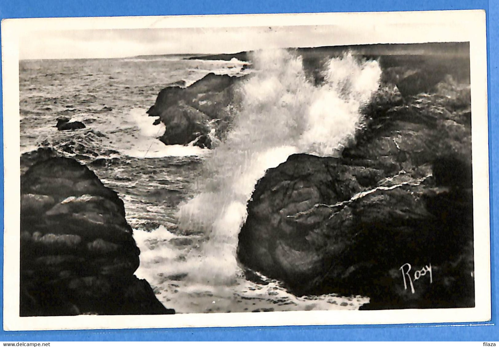 Saar - 1953 - Carte Postale De Batz Sur Mer - G31866 - Storia Postale